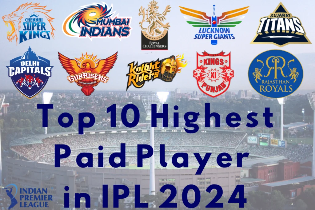 Top 10 HighestPaid Players in IPL 2024 Who Scored Big at the Auction